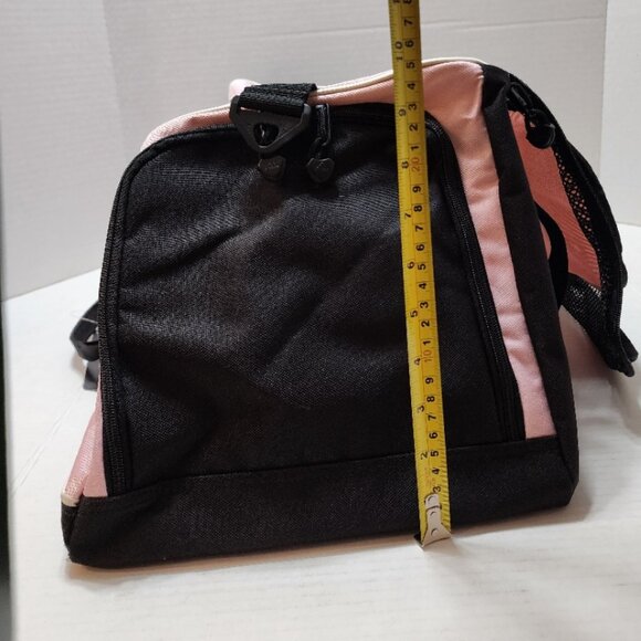 New Adidas Duffle Bag with Shoe Compartment - Pink with Black - Picture 9 of 11